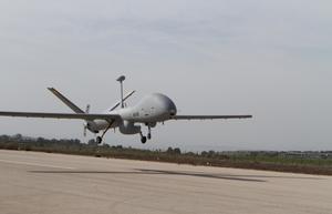 Hermes 900 Maritime Equipped with Maritime Patrol Radar (MPR) and EO & IR Payloads